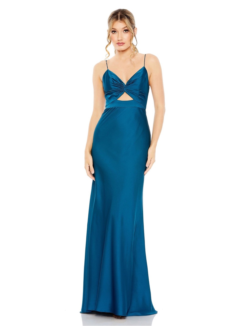 Mac Duggal Front Twist Dress Size 8